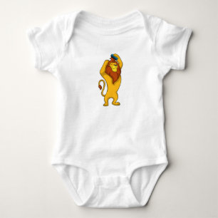 Lion with Comb Baby Bodysuit