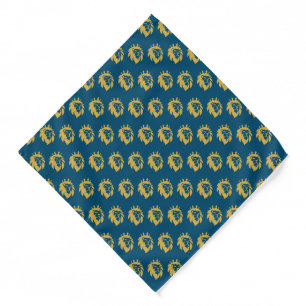 Lion With Crown - Gold Style 1 Bandana