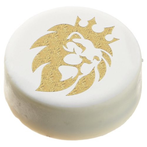 Lion With Crown _ Gold Style 1 Chocolate Covered Oreo