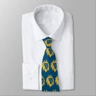 Lion With Crown - Gold Style 1 Neck Tie