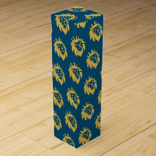 Lion With Crown - Gold Style 1 Wine Box