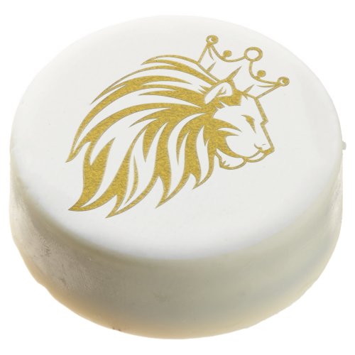 Lion With Crown _ Gold Style 2 Chocolate Covered Oreo