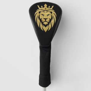 Lion With Crown - Gold Style 3 Golf Head Cover