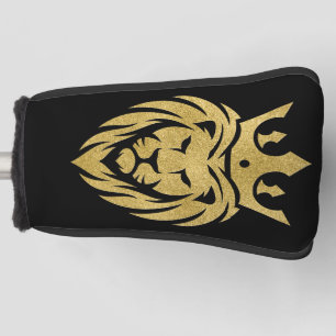 Lion With Crown - Gold Style 3 Golf Head Cover