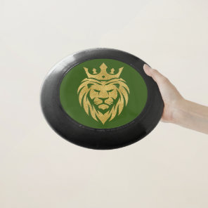 Lion With Crown - Gold Style 3 Wham-O Frisbee