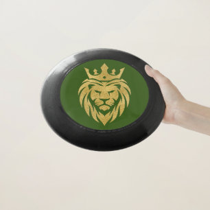 Lion With Crown - Gold Style 3 Wham-O Frisbee