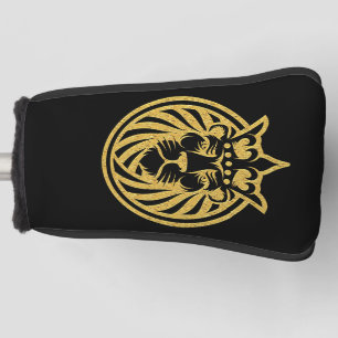 Lion With Crown - Gold Style 4 Golf Head Cover