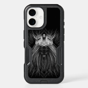 Lion with Crown Monogram iPhone 16 Case