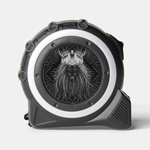 Lion with Crown Monogram Tape Measure
