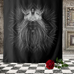 Lion With Crown Monogram Tapestry at Zazzle