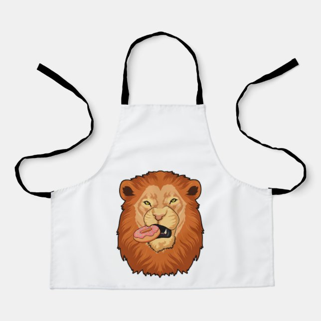 Lion with Donut Apron (Front)
