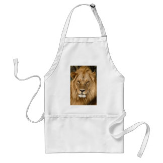 Lion With Great Mane Adult Apron