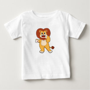 Lion with Heart Baby T-Shirt