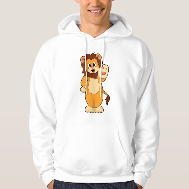 Lion with Mane Hoodie (Front)