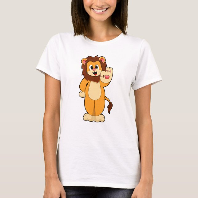 Lion with Mane T-Shirt (Front)