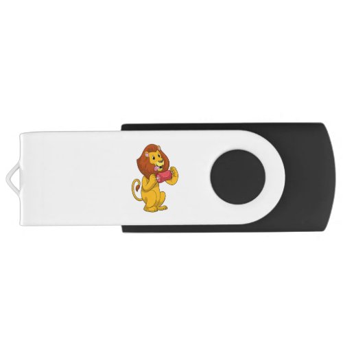 Lion with Meat Flash Drive