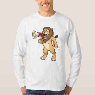 Lion with Microphone T-Shirt