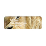 Lion with Thick Mane Mailing Labels