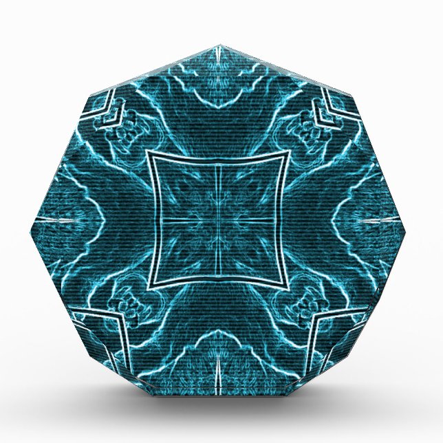 Lion wits acrylic award (Front)