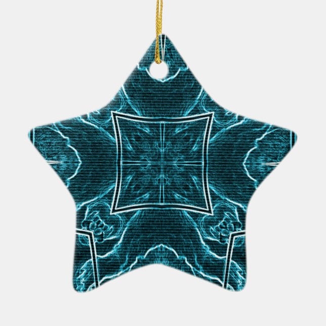 Lion wits ceramic ornament (Front)