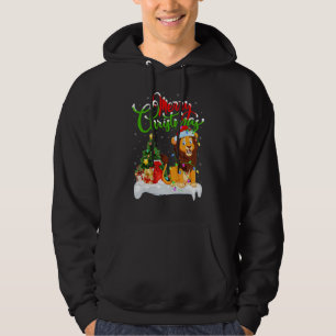 Lion   Xmas Decorations Santa Lion Christmas Hoodie