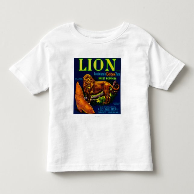 Lion Yam LabelSunset, LA Toddler T-shirt (Front)