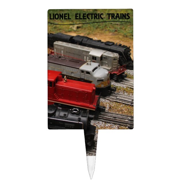 Lionel Trains Cake Topper (Front)