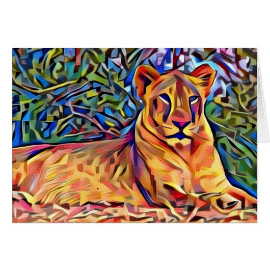 Lioness Cards (Front Horizontal)