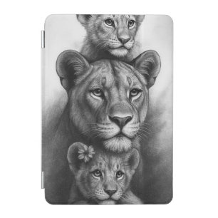 Lioness & Cubs iPad Mini Cover