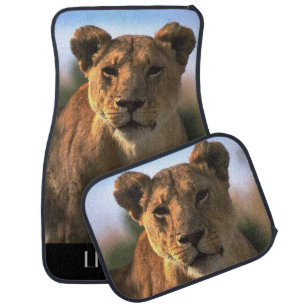 Lioness Lovers Car Mat