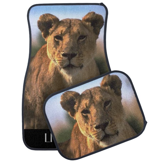 Lioness Lovers Car Mat (Set)