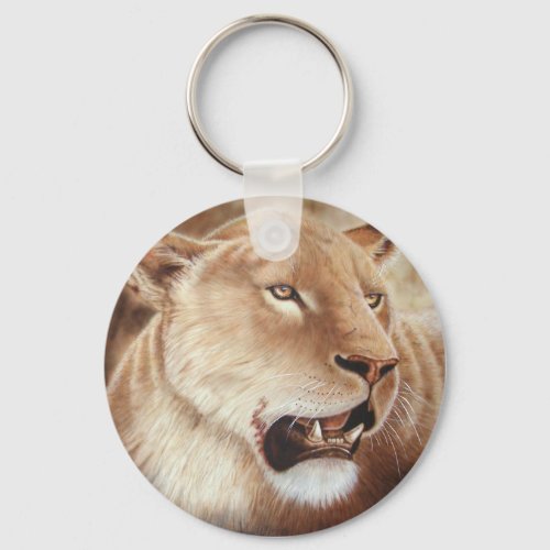 Lioness on her Kill Keychain