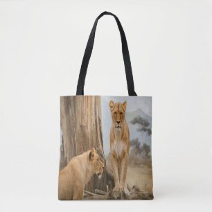 Lioness Rules Tote Bag
