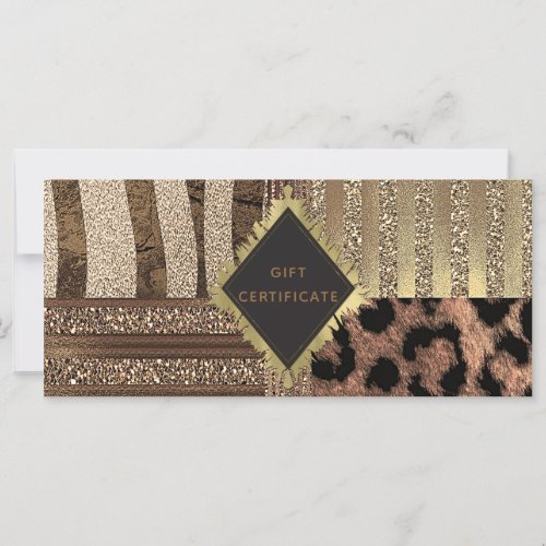 Lioness Safari Chic Jungle Glam Gift Certificate