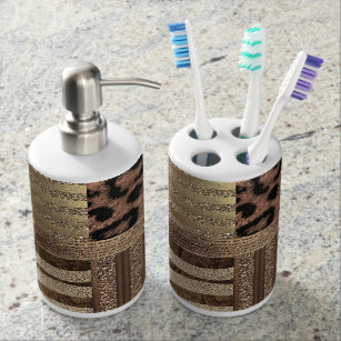 Zebra Print Bath Accessory Sets Zazzle Zebra Print Bath Accessory Sets Zazzle
