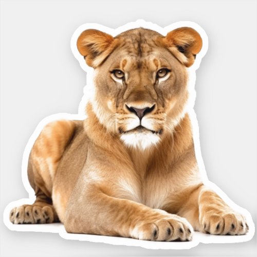 Lioness Sticker