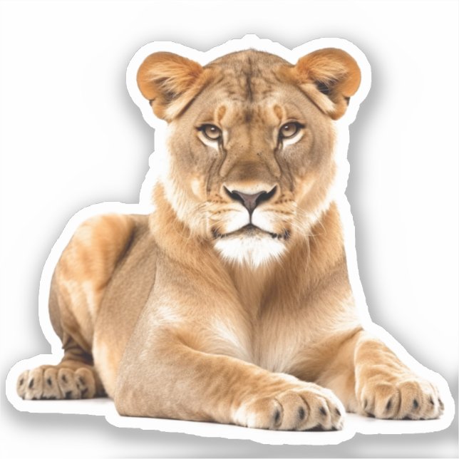 Lioness Sticker (Front)