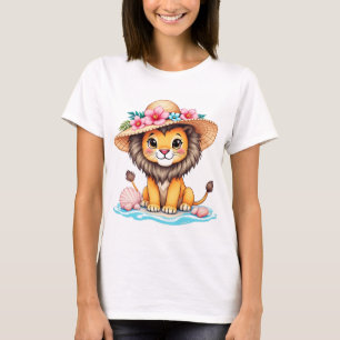 Lioness [Theme] Women's T-Shirt Design Brazil Gift