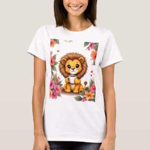 Lioness [Theme] Women's T-Shirt Design Brazil Gift