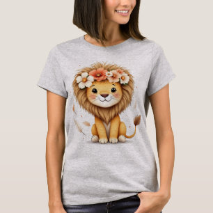 Lioness [Theme] Women's T-Shirt Design Brazil Gift