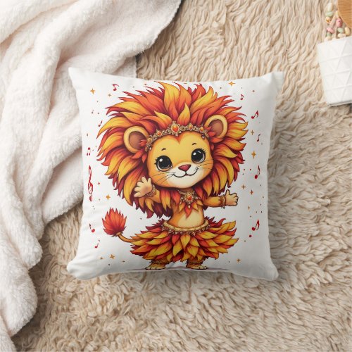 Lioness [Theme] Women's T-Shirt Design Brazil Gift Throw Pillow