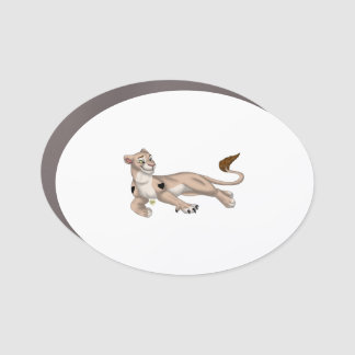 Lionesspanther Car Magnet