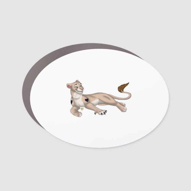 Lionesspanther Car Magnet (Front)