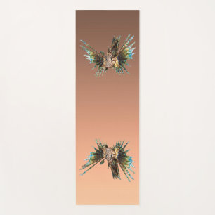 Lionfish - Abstract Design - Cut out of a photo    Yoga Mat