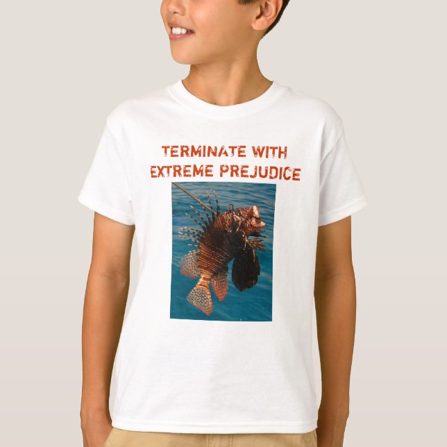 Lionfish Death 2 T-Shirt (Front)