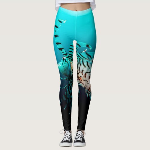 lionfish leggings