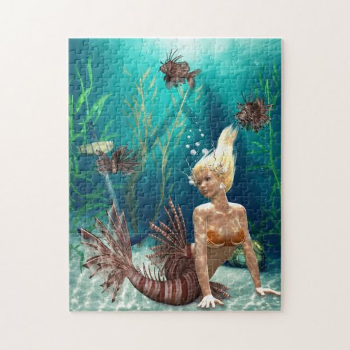 Lionfish Mermaid Puzzle