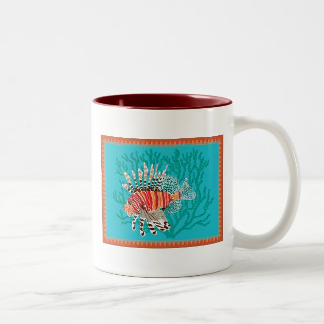Lionfish Mug (Right)