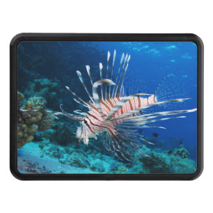 Lionfish or Pterois Miles, Ocean Reef Fish Hitch Cover