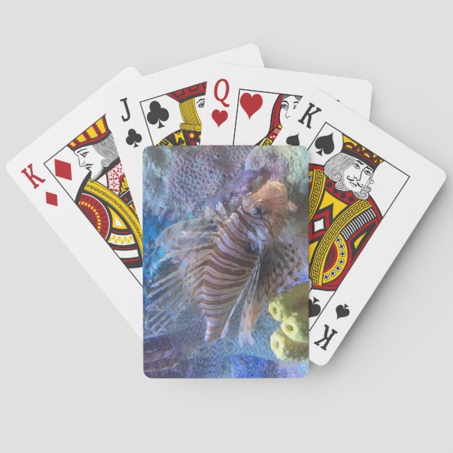 Lionfish Poker Cards (Back)